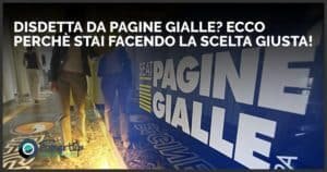 disdetta da pagine gialle