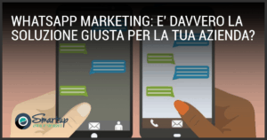 whatsapp marketing: un imprenditore risponde ad un messaggio di un cliente